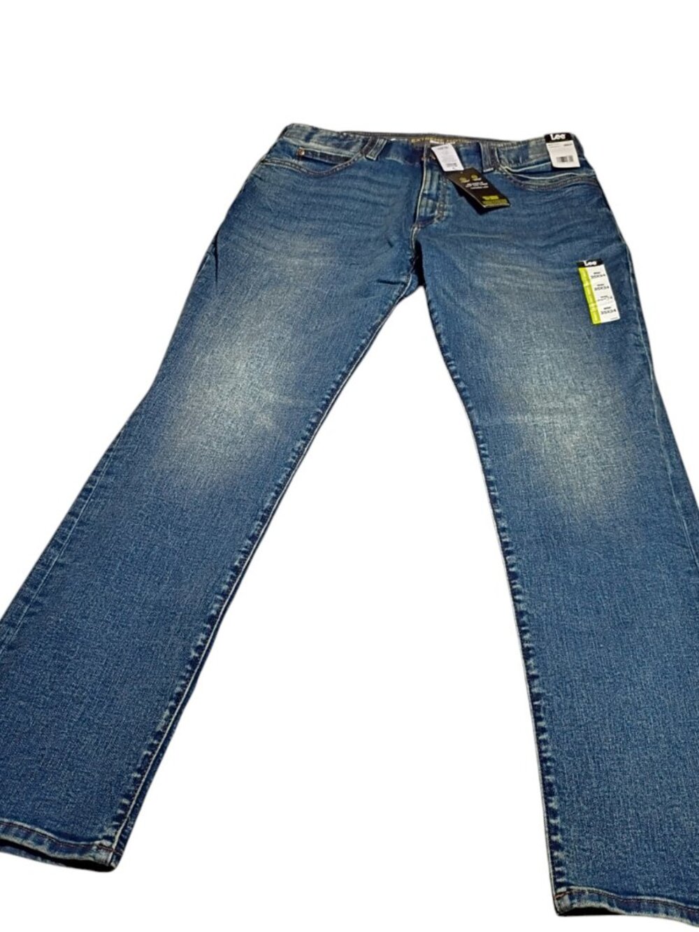 Lee Men's Extreme Motion Regular Tapered Leg Jeans Size: Men's 35x34